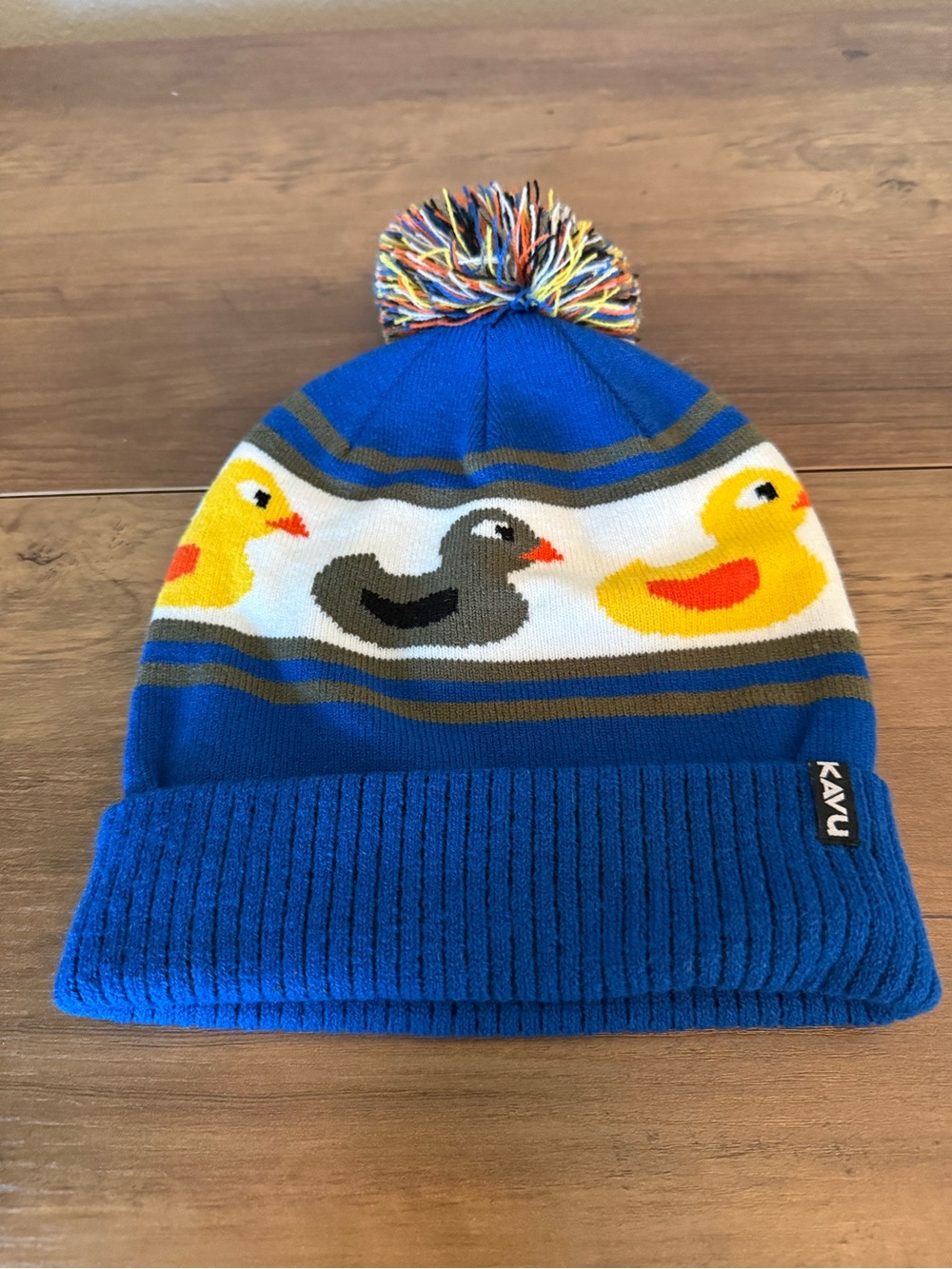 Kavu Royal Blue Knit Beanie